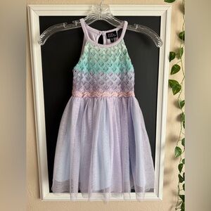 Kids Mermaid Lace Dress